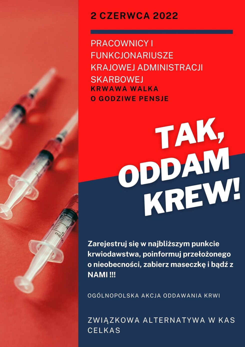 Ciepła Krew Poleje Się Strugami Tekst Piszemy do Szefa Krajowej Administracji Skarbowej o akcji "Aż poleje
