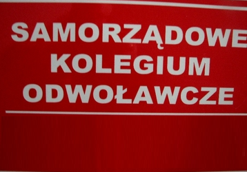 Zaczęliśmy działać w Samorządowym Kolegium Odwoławczym!