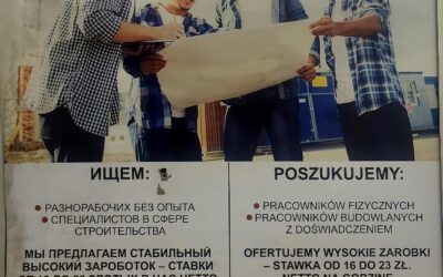 Skandal na Dworcu Autobusowym we Wrocławiu. Niewolnicze ogłoszenia pracy dla Ukraińców (akt.)